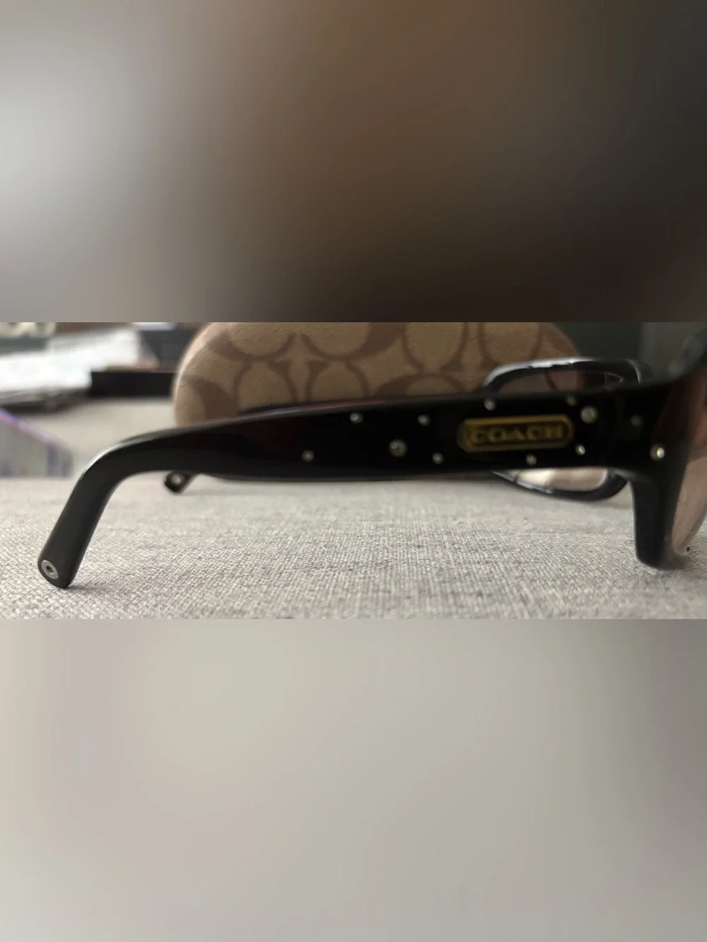 Coach Women’s Sunglasses Samantha Model S425 in Onyx (black) - Picture 2 of 9